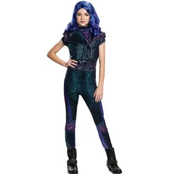Descendants 3 MAL Halloween costume 2 pieces small (4-6x) - Picture 1 of 10